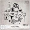 Freebie - Sweet Doodles - CU